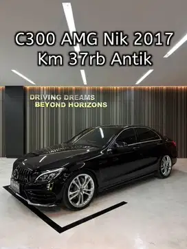 Mercedes Benz C300 AMG AT 2017 Hitam Mercy
