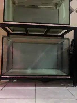 Jual Akuarium Bekas dan Rak