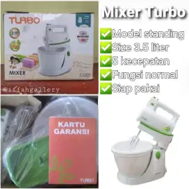 Mixer Turbo Lengkap Dus Siap Pakai