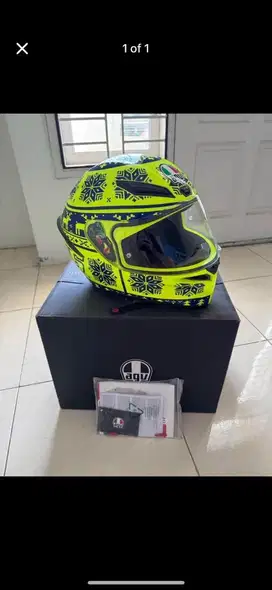 Helm AGV K1 Wintertest Asli