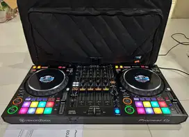 Alat DJ Pioneer DDJ 1000 + Tas DJ Fullset Buku Controller Rekordbox DJ