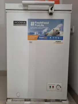 Modena Freezer baru beli dari pada tdk dipakai