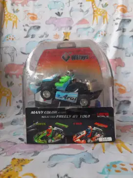 Miniatur Gokart & Figure skala 24