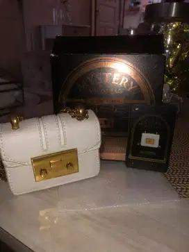 preloved tas mistery microbag charles & keith original