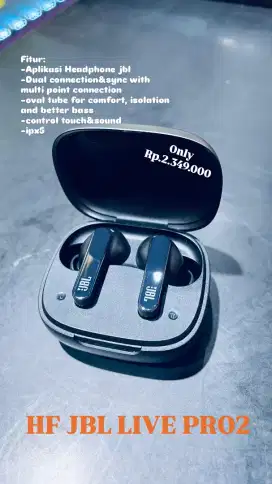 HF JBL LIVEPRO2 ORI 100% GARANSI RESMI 1 TAHUN PT.IMS