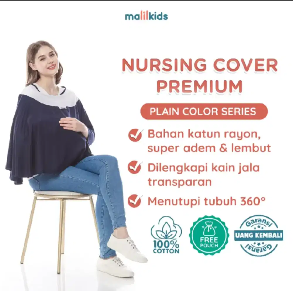 Apron menyusui merk Malilkids
