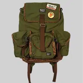 Tas BackPack Raw Type Riot Army Rare