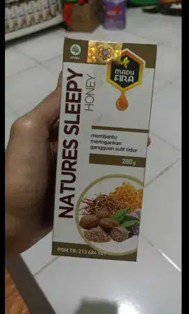 MADU NATURES SLEEPY MERINGANKAN GANGGUAN SULIT TIDUR STOK CUMA 1