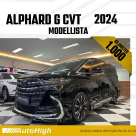 DP10% [Km1.000] Alphard G Modellista 2024 Register 2022 #AUTOHIGH