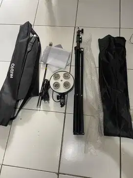 Softbox lampu buat nge live