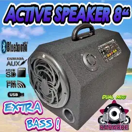 Speaker bluetooth 8 inch karaoke