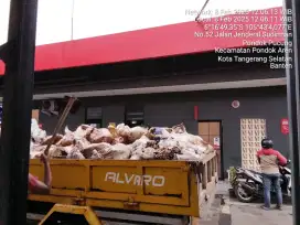Mobil tanah puing sampah proyek jual urugan murah