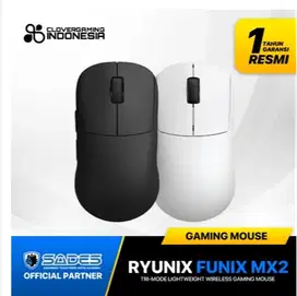 Mouse Gaming Sades Ryunix Fujin MX2 ada 3 koneksi & tahan 80 juta klik