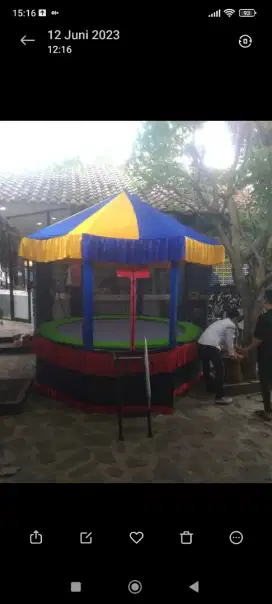 Di jual Trampolin odong2