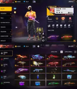 JUAL AKUN FF SPEK RIPER DI JAMIN AMAN