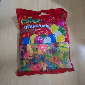 balon air kecil tipis isi 50 baru