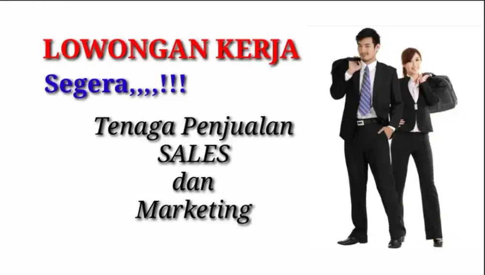 Lowongan kerja marketing
