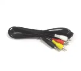 Kabel Audio Jack 3,5 mm To AV 3 RCA 1,2 Mtr