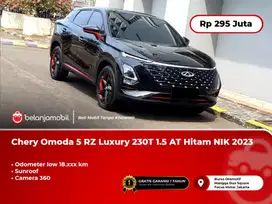 [ LOW KM ] Chery Omoda 5 RZ Luxury 230T 1.5 AT Hitam 2023/2024