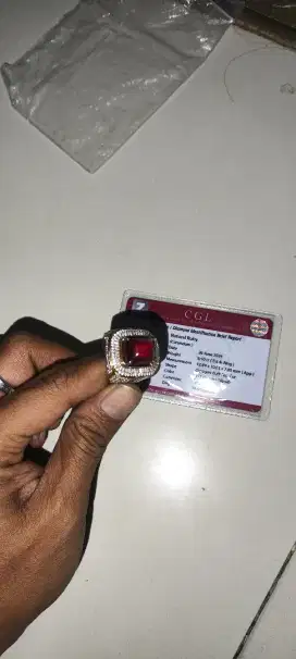 RUBY PIGEON BLOOD