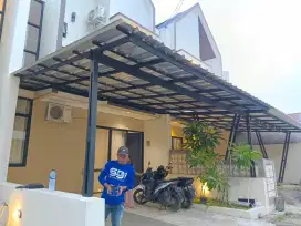 Kanopi Baja ringan car hitam