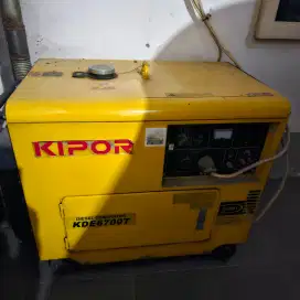 Genset bekas KIPOR KDE 6700T