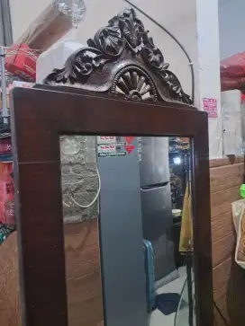 Meja rias kuno dari kayu jati tua bisa buat ngaca 1 badan