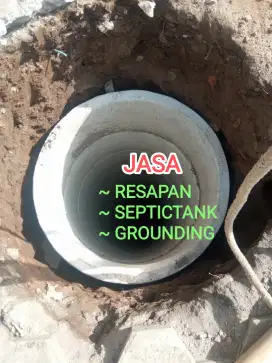 KURAS TANDON SALURAN MAMPET PERESAPAN SERVIS POMPA SEDOT WC