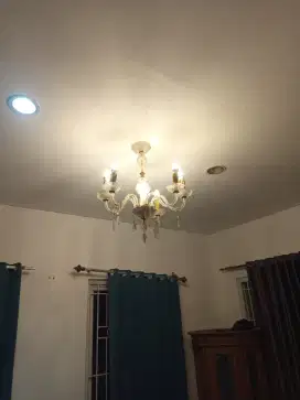 Lampu Hias Kristal Plafon | NO MINUS | MULUS | LIKE NEW