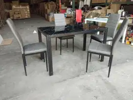MEJA MAKAN BESI KURSI 4