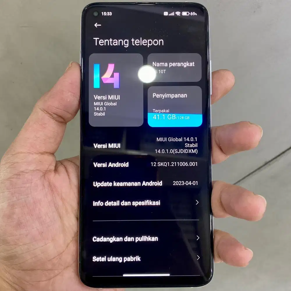 Xiaomi mi 10t ram 8 / 128 resmi fullset original