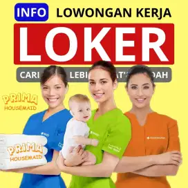 Loker wanita art, babysitter, suster lansia