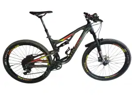 sepeda MTB THRILL RICOCHET T120 full upgrade