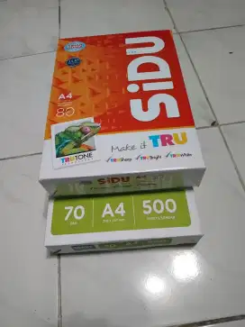 Kertas A4 sidu dan maxi brite