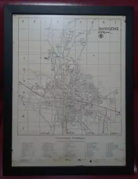 Peta Tua Kota Bandoeng 1947
G.C.T van Dorp. & Co. Bandoeng.