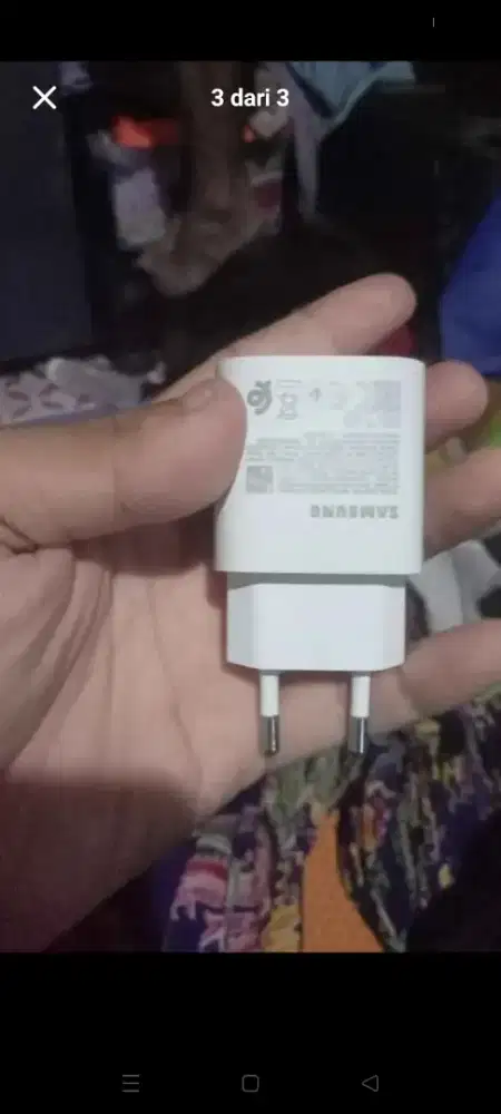 Charger Samsung ori bawaan