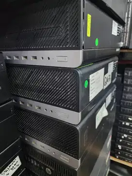 MURAH PC HP DESKTOP CORE i5 GEN 8Th RAM 8GB SSD 256GB BAGUS A-NGC