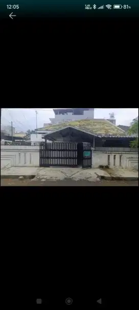 Dijual rmh lama .tanah 290 MTR uhk.
