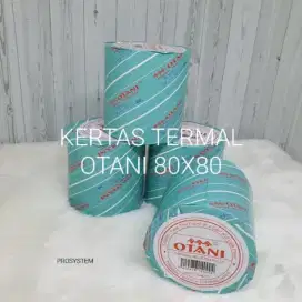 THERMAL ROL OTANI BLACK 80X80 CORE 19. KERTAS TERMAL STRUK
