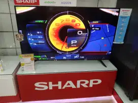 Bisa cicilan Sharp android tv 50 inch tanpa CC bebas 1x angsuran