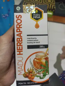 PROMO MADU HERBAPROS MEMBANTU MELANCARKAN BUANG AIR KECIL