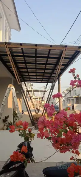 Kanopi Teras Baja Ringan /Galvalum
