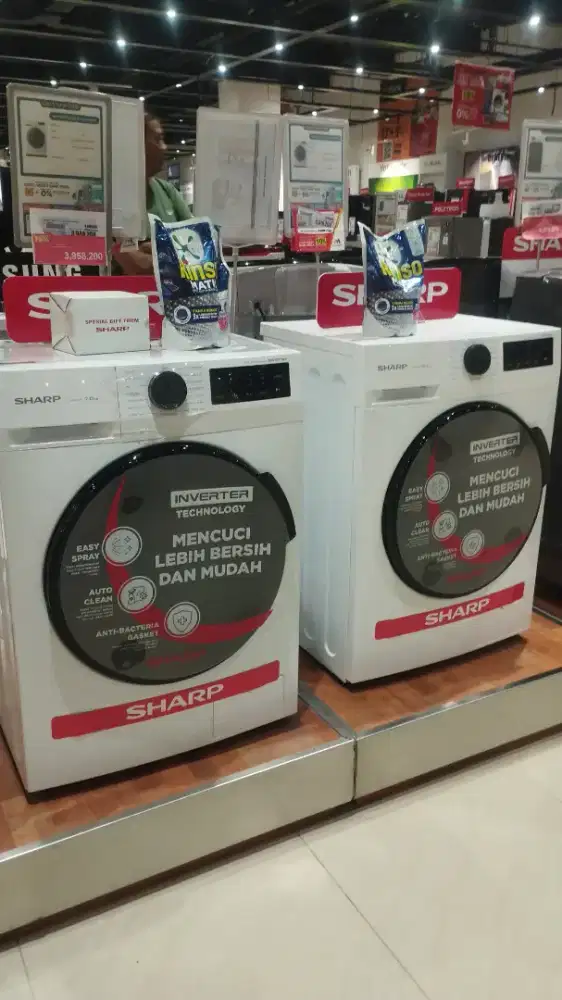 Mesin cuci front loading