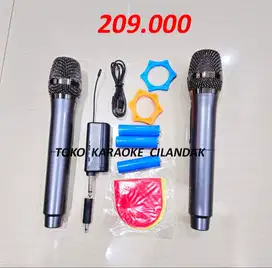 mic wireless kualitas bagus termurah 200san