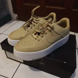 Jual Sepatu Nike Air Force 1 Sage Low 2 Desert Ore original second