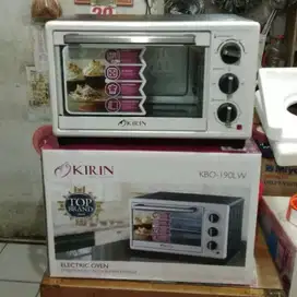 OVEN KIRIN 19 LITER LOWWATT MASIH KOMPLIT BAGUS