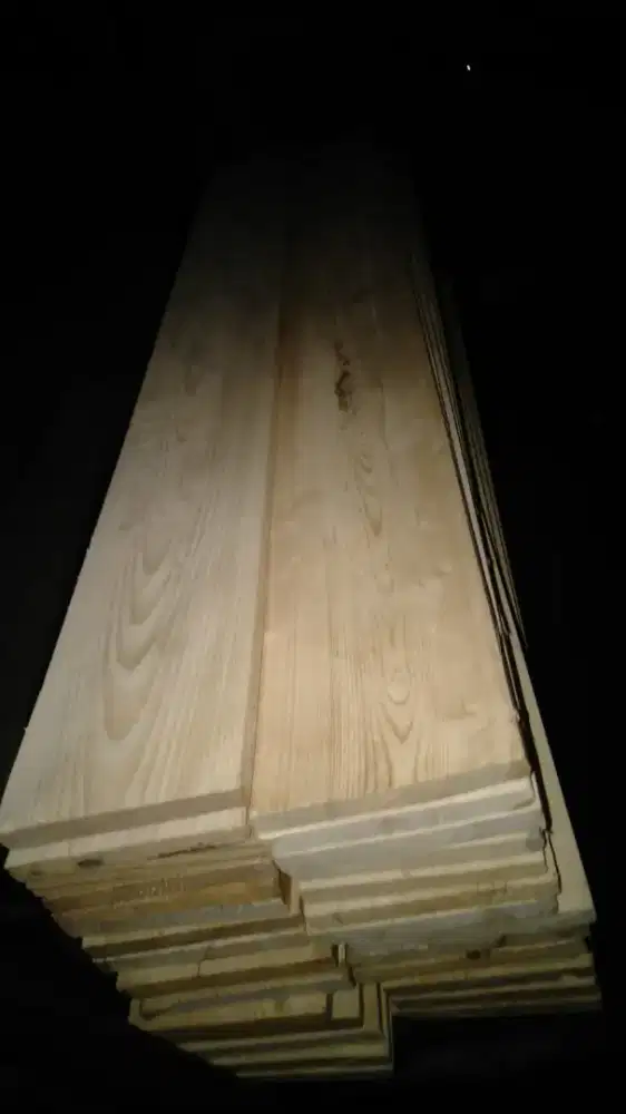 Kayu jati Belanda Baru pjg 240 cm