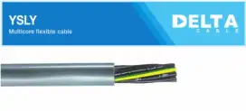 Kabel serabut YSLY-JZ 3 x 0,5 mm² Delta
