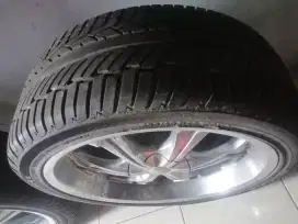 Velg dan ban utk Fortuner, Pajero, Terrano chrom ring 22
