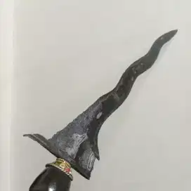 Keris Sepuh Kebo Dhengen pamor Ceprit MAJAPAHIT